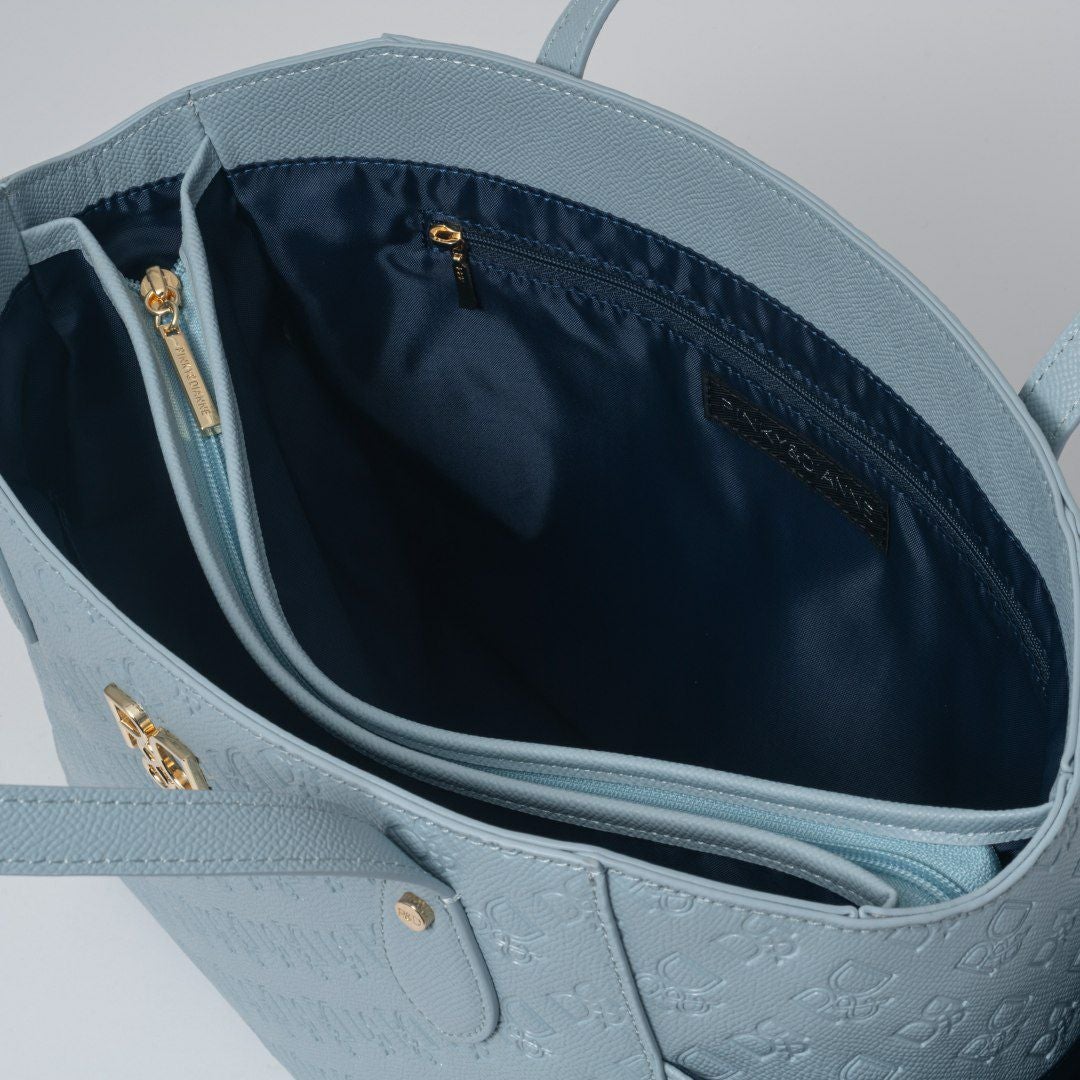 PINKY&DIANNE ミラー トート ブルー