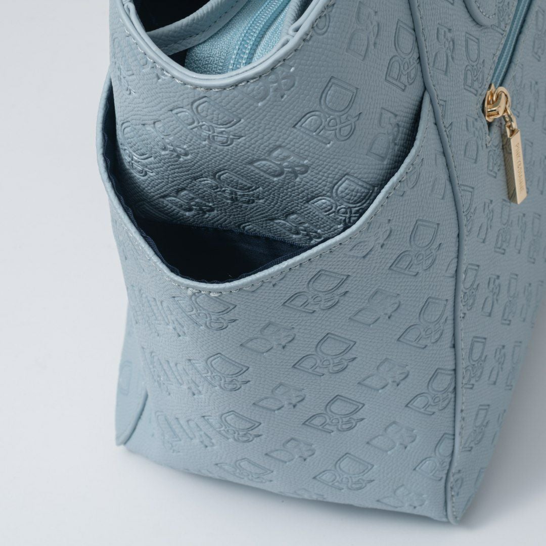 PINKY&DIANNE ミラー トート ブルー