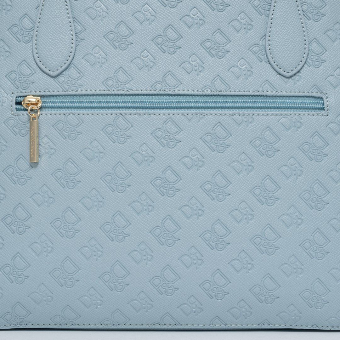 PINKY&DIANNE ミラー トート ブルー