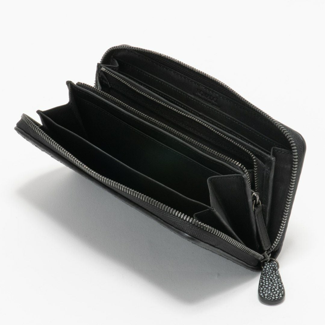 NOMADOI ガルーシャメッシュ ラウンドファスナー長財布 商品｜THE BAGMANIA