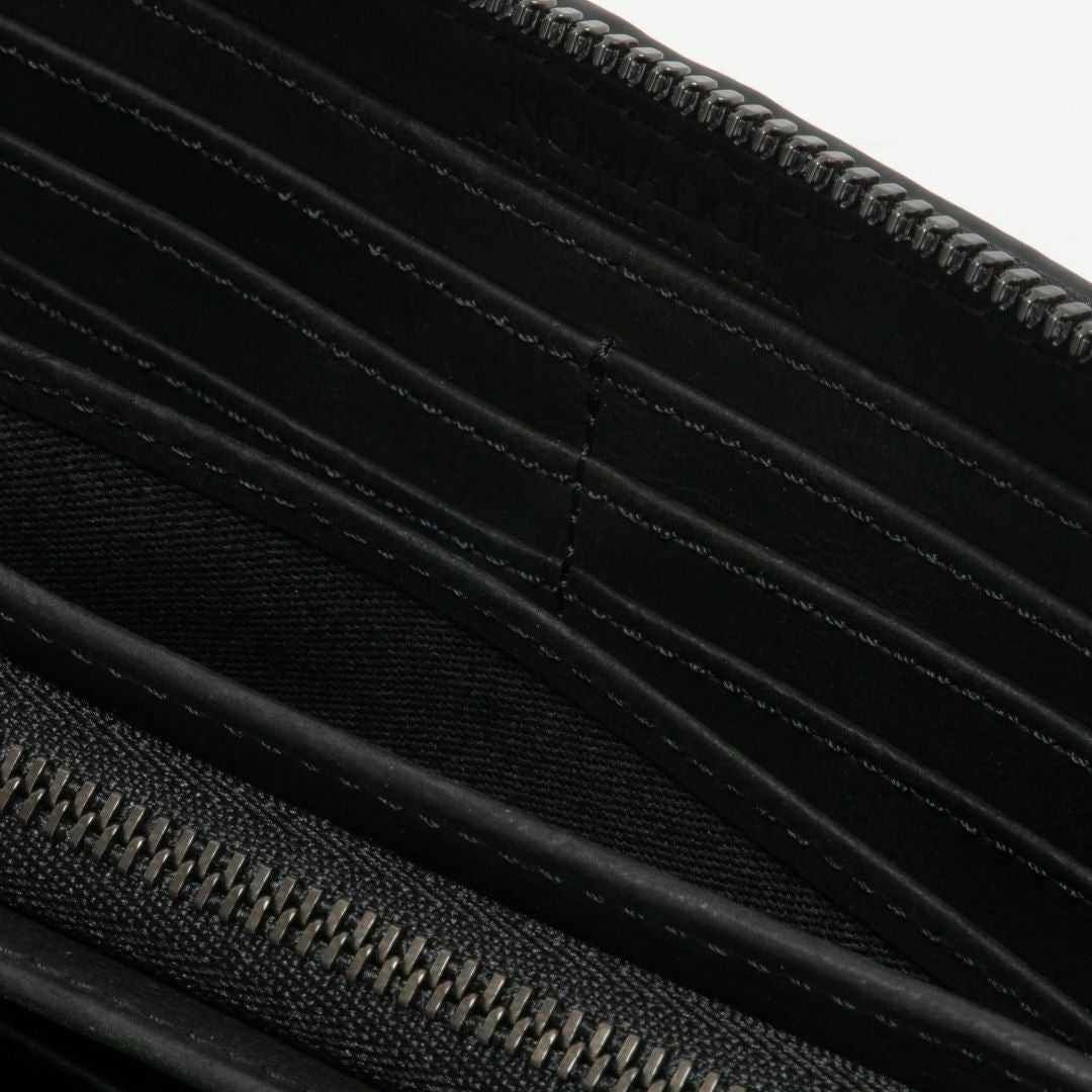 NOMADOI ガルーシャメッシュ ラウンドファスナー長財布 商品｜THE BAGMANIA