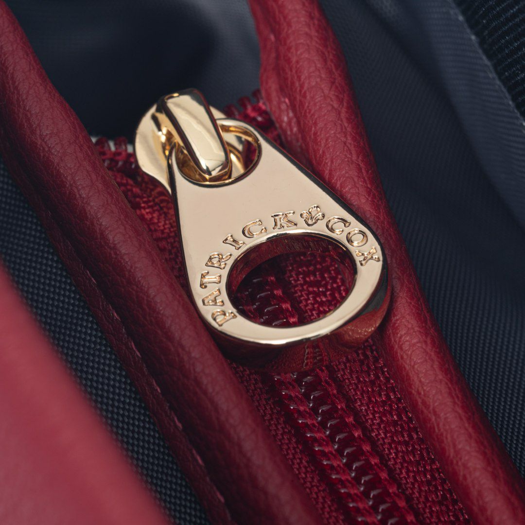 PATRICK COXリッチナイロン 2WAYトート ブラック