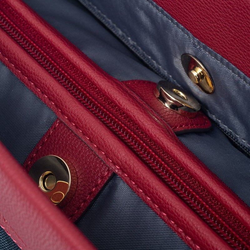 PATRICK COXリッチナイロン 2WAYトート ブラック