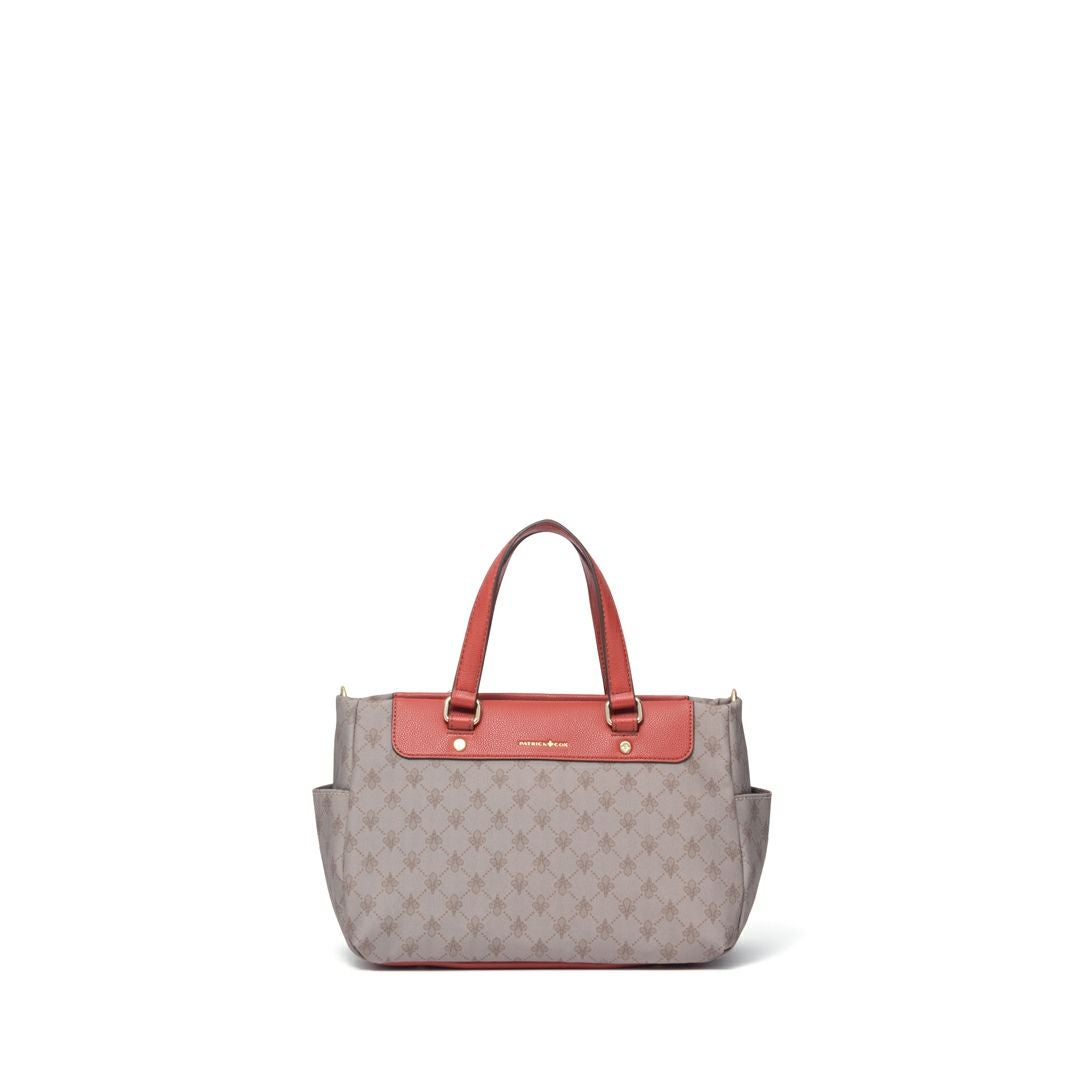 PATRICK COXリッチナイロン 2WAYハンド ベージュ