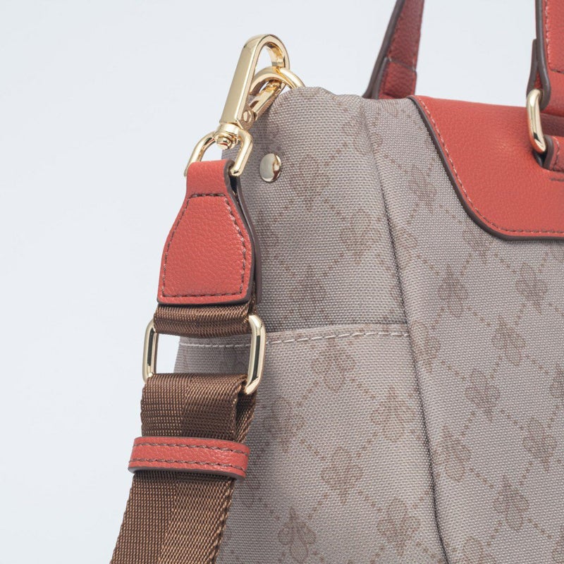 PATRICK COXリッチナイロン 2WAYハンド ベージュ