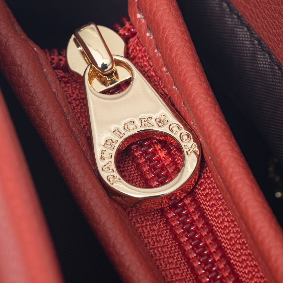 PATRICK COXリッチナイロン 2WAYハンド ベージュ