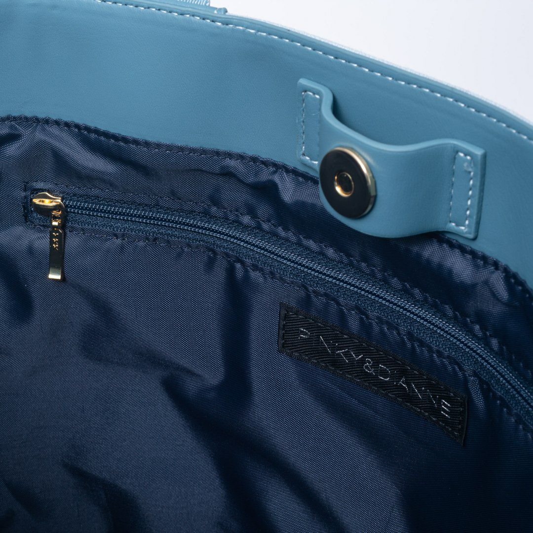 PINKY&DIANNEレイク トート ブルー