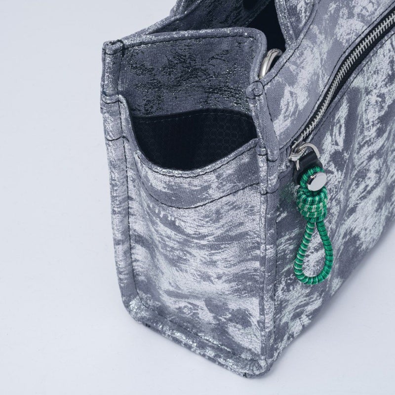 MANIUNO NOVATEX スクエアミニトート(S)【MUMH5EM2】 シルバー