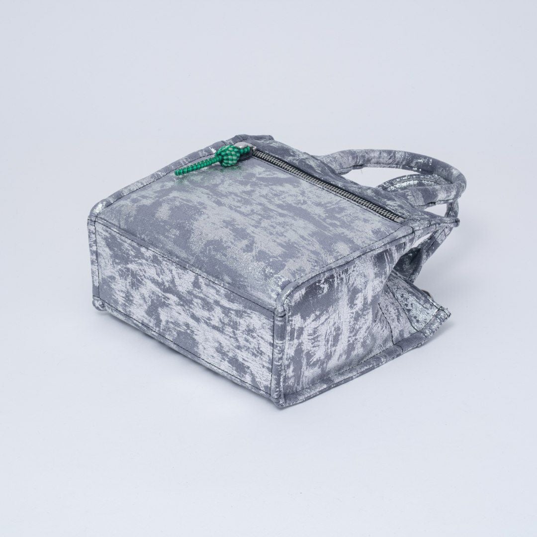 MANIUNO NOVATEX スクエアミニトート(S)【MUMH5EM2】 シルバー