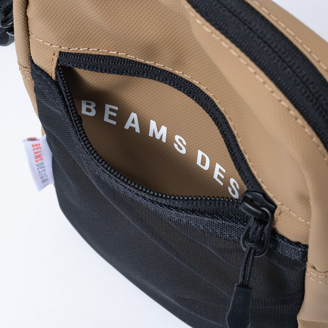 BEAMS DESIGN ELASTIC MESH ショルダーバッグ 商品｜THE BAGMANIA