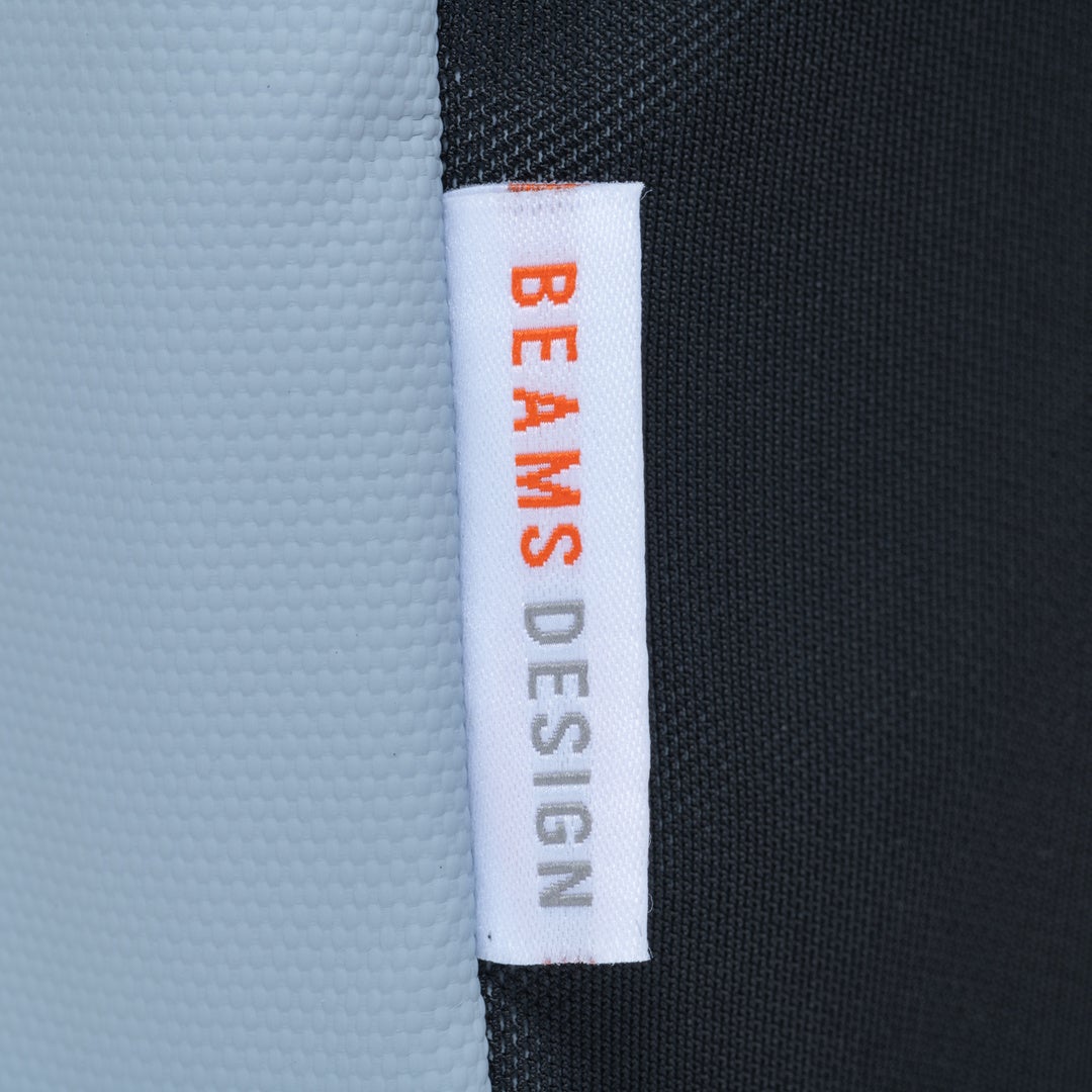 BEAMS DESIGNE LASTIC MESH ショルダーバッグ【BMMH0BS9】 ライトグレー