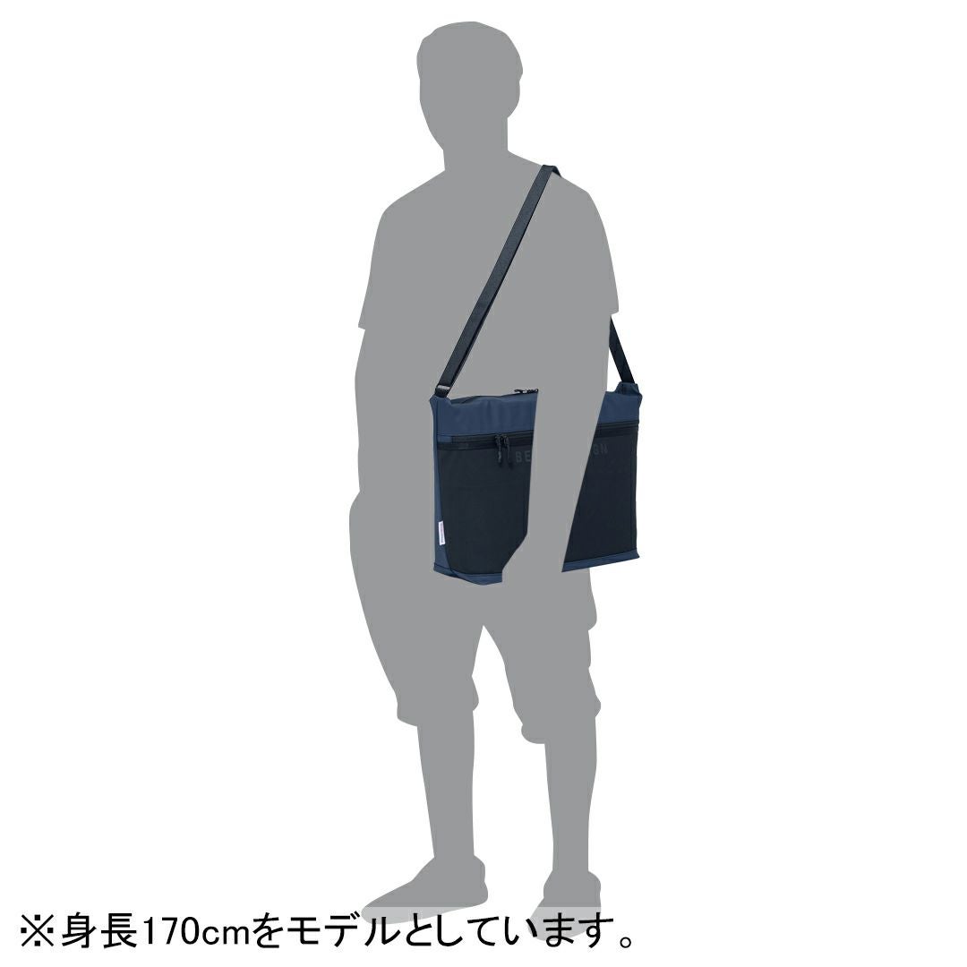 BEAMS DESIGN ELASTIC MESH ショルダーバッグ 商品｜THE BAGMANIA