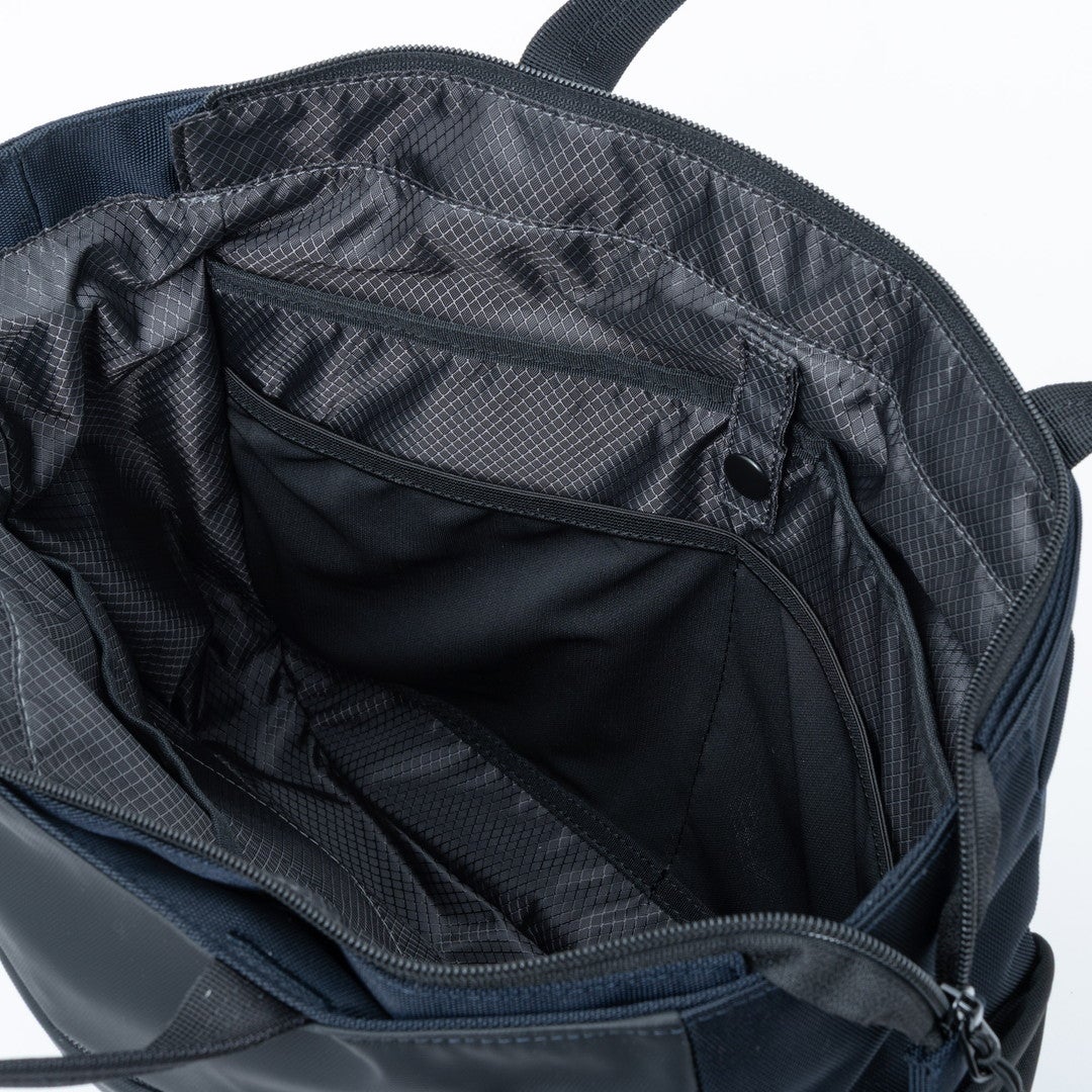 BEAMS DESIGN ABILITY トートバッグ【BMMH4CT1】 ネイビー