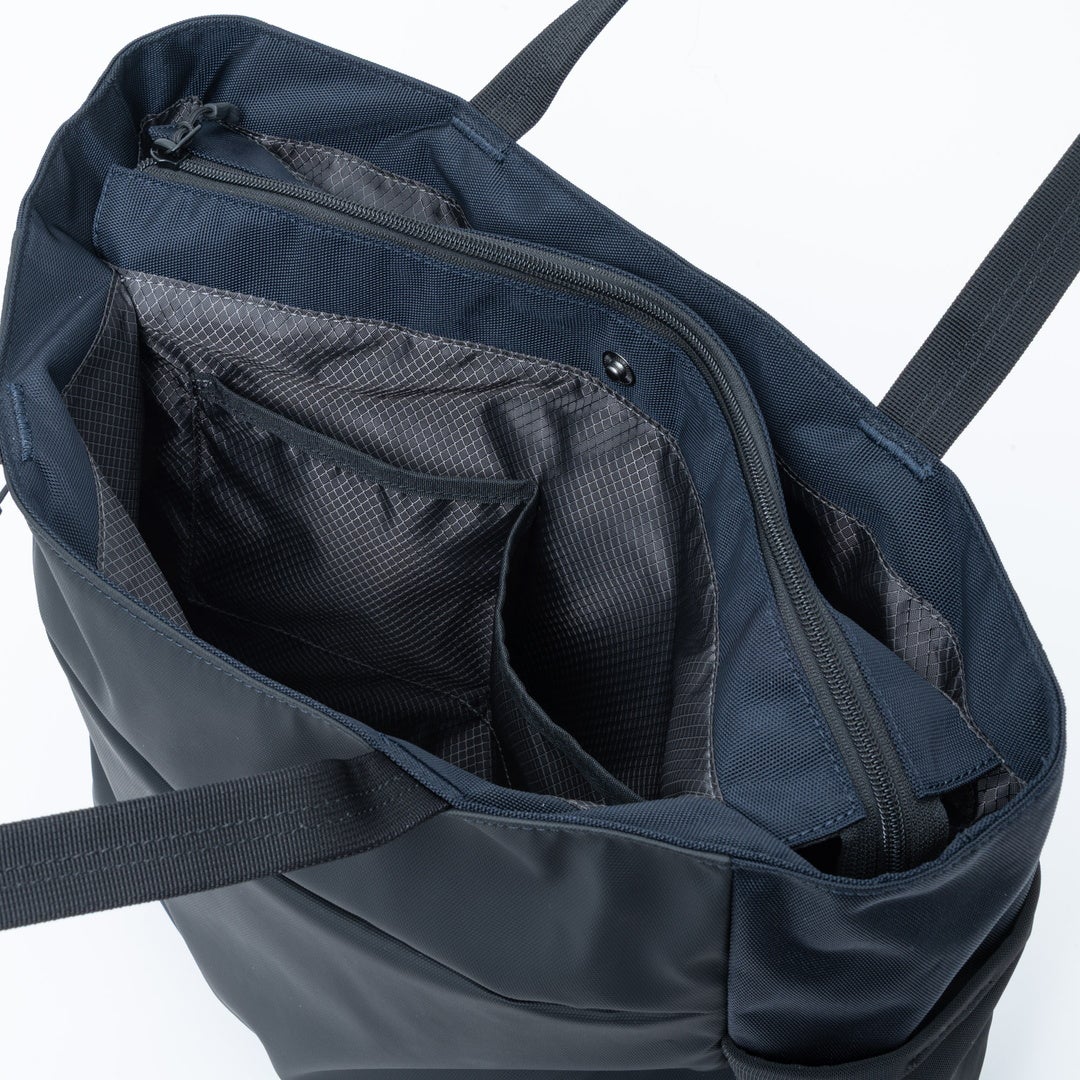 BEAMS DESIGN ABILITY トートバッグ【BMMH4CT2】 ネイビー