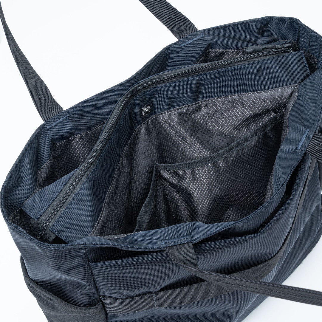 BEAMS DESIGN ABILITY トートバッグ【BMMH4CT2】 ネイビー