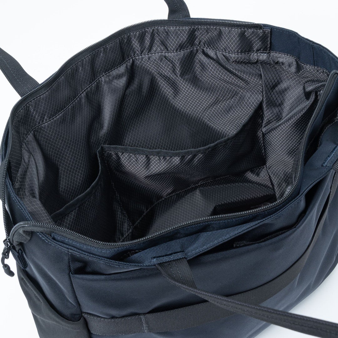 BEAMS DESIGN ABILITY トートバッグ【BMMH4CT2】 ネイビー