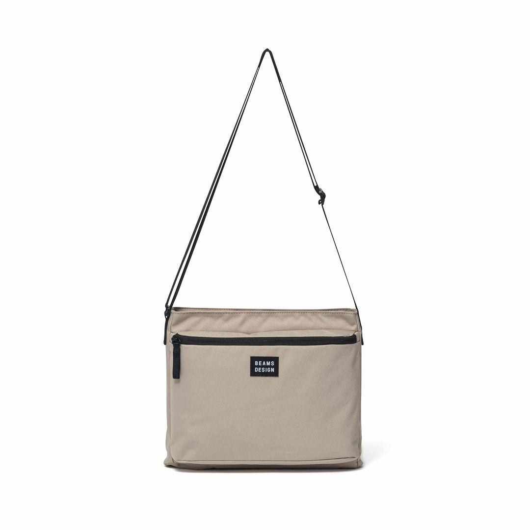 BEAMS DESIGN Every One サコッシュバッグ ベージュ