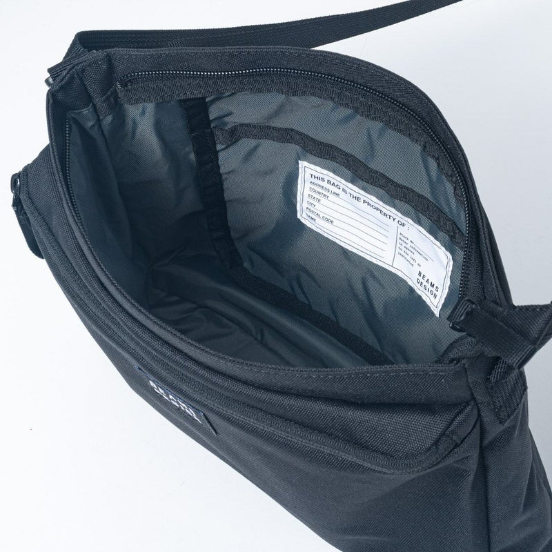 BEAMS DESIGN Every One サコッシュバッグ ブラック