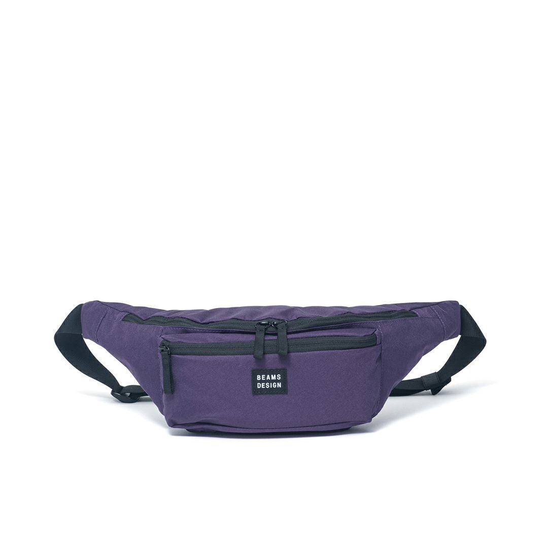 BEAMS DESIGN Every One 横型ボディバッグ パープル