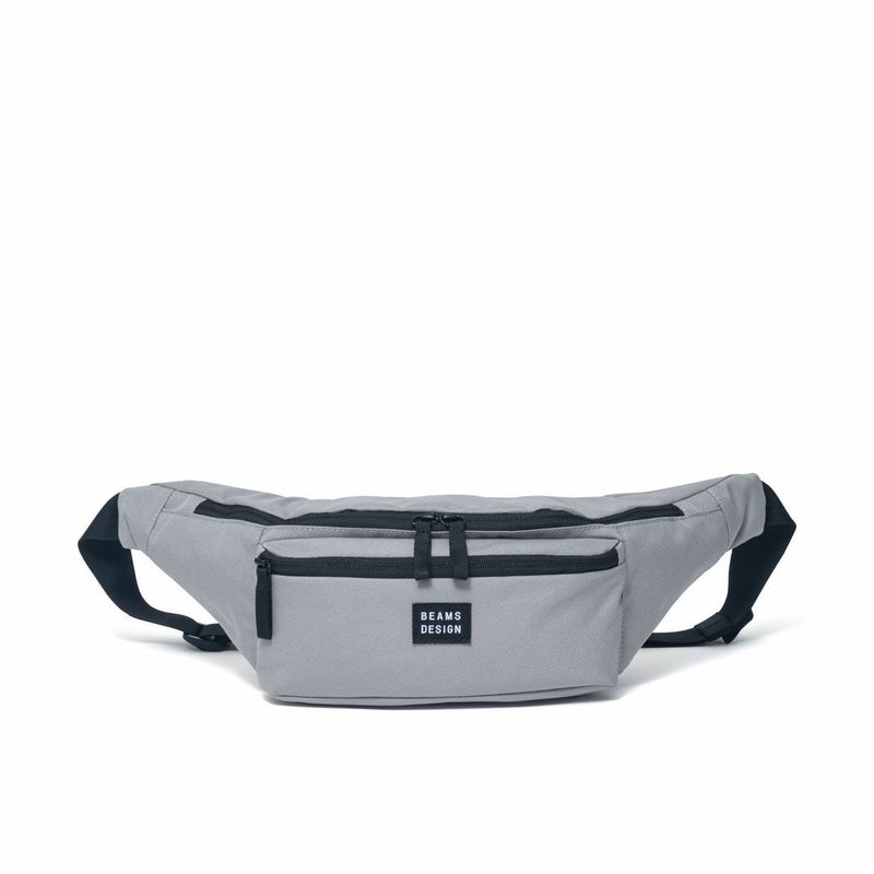 BEAMS DESIGN Every One 横型ボディバッグ グレー