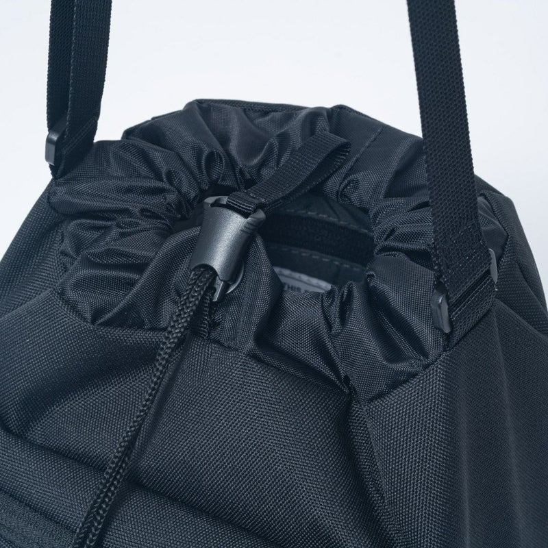 BEAMS DESIGN Every One 巾着型ショルダーバッグ ブラック