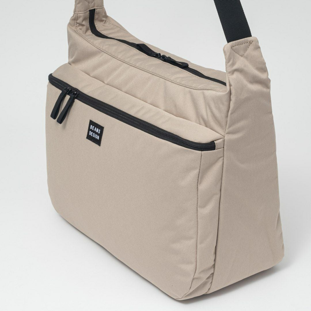 BEAMS DESIGN Every One ショルダーバッグ ベージュ