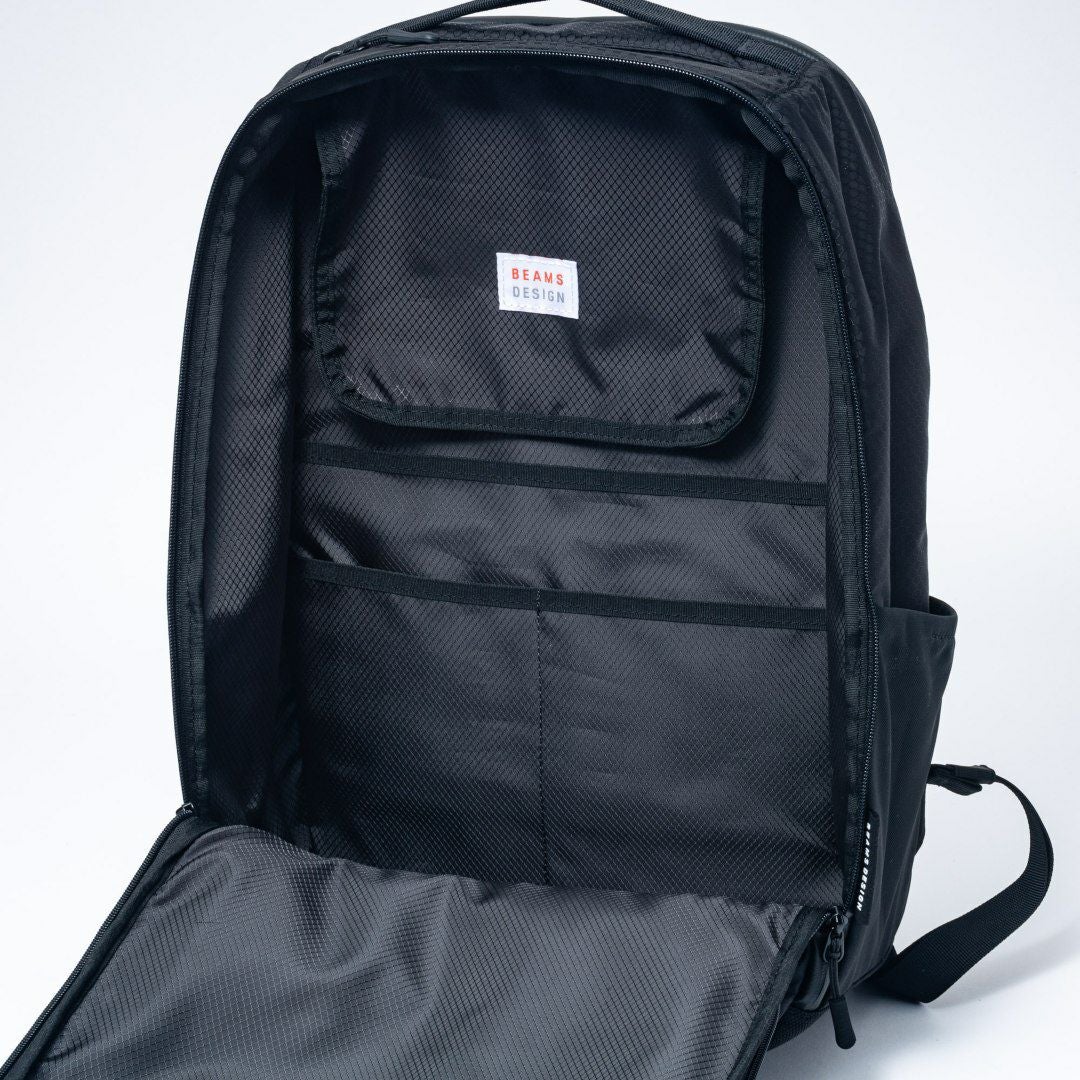 BEAMS DESIGN Waterproof バックパック(L) ブラック