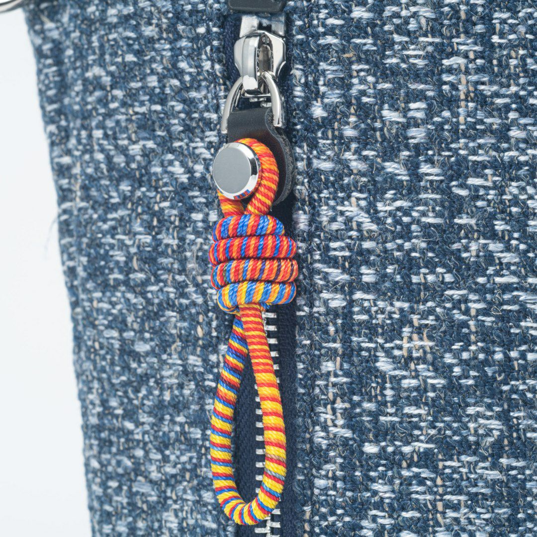 MANIUNO NOVATEX 巾着 ネイビー