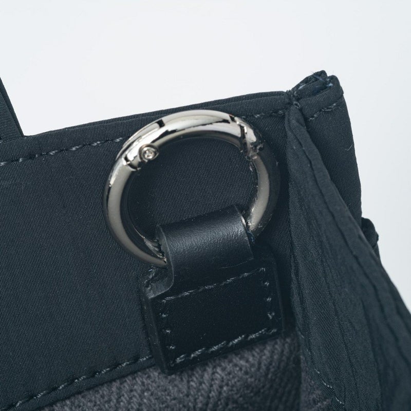 MANIUNO KAJIF スクエアミニトート(S) ブラック