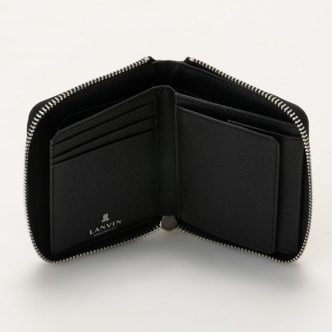 LANVIN COLLECTION RHEIN ラウンドファスナー折り財布 商品｜THE BAGMANIA