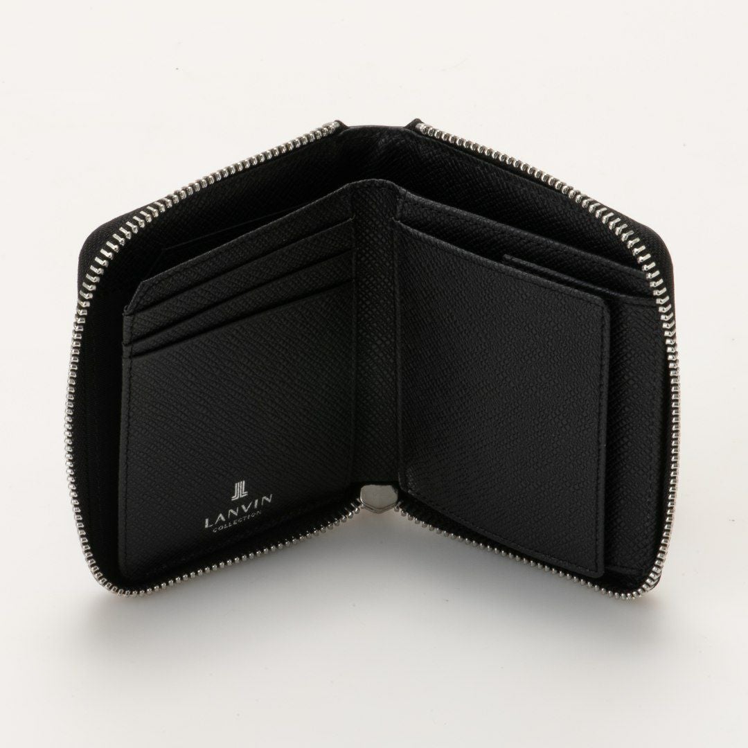 LANVIN COLLECTION RHEIN ラウンドファスナー折り財布 商品｜THE BAGMANIA