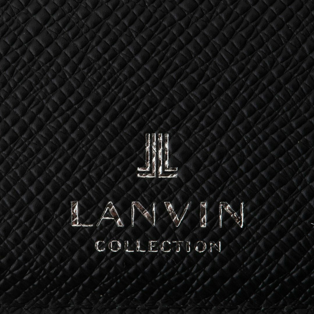  LANVIN COLLECTION RHEIN ラウンドファスナー折り財布 グリーン