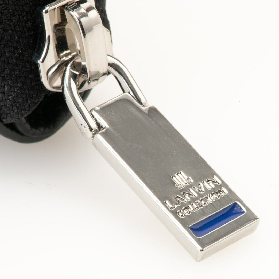 LANVIN COLLECTION RHEIN ラウンドファスナー折り財布 商品｜THE BAGMANIA