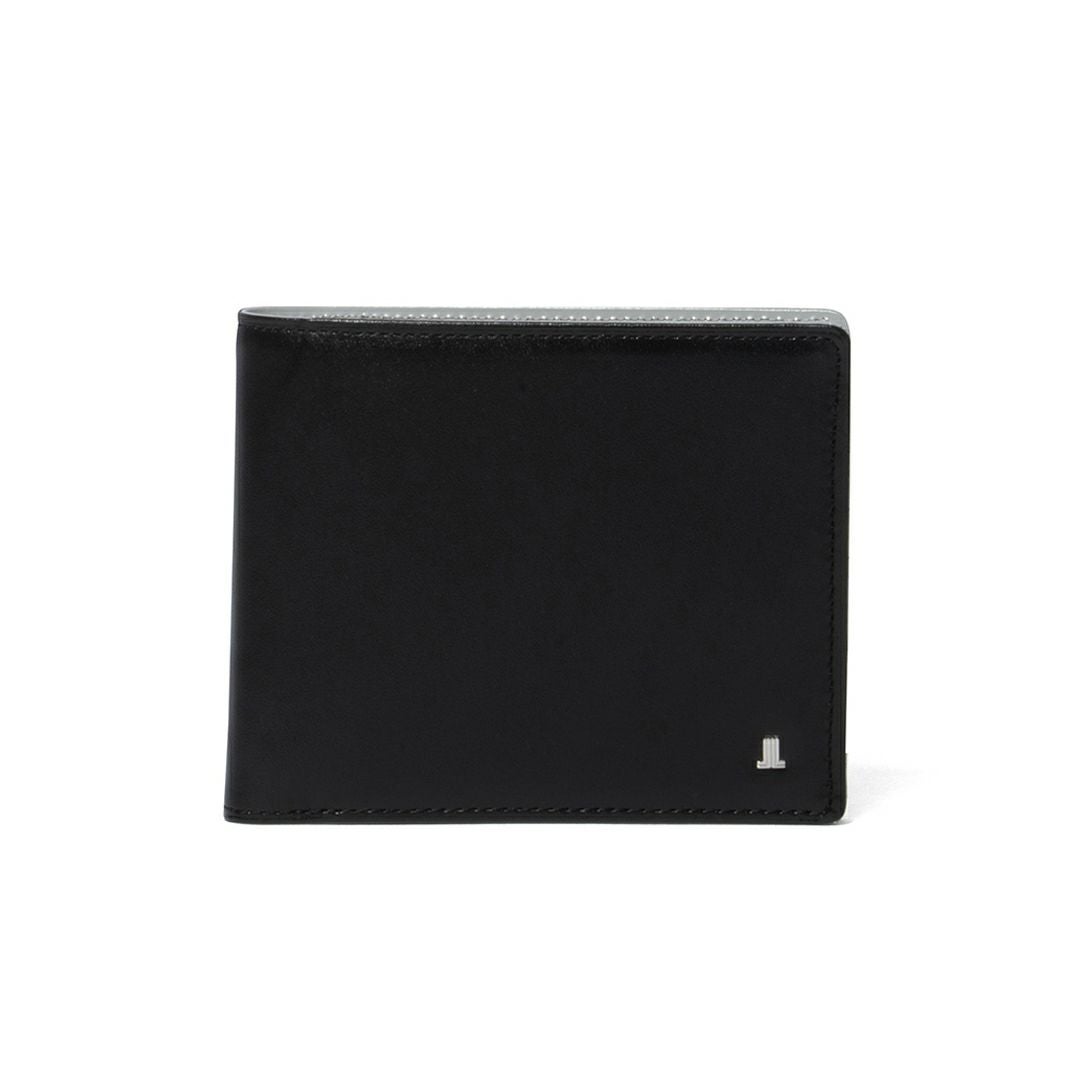 LANVIN COLLECTIONFLOWER PRINT 二つ折り財布 ブラック