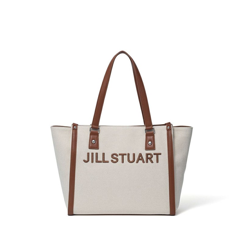 JILL STUART パネル トート キャメル