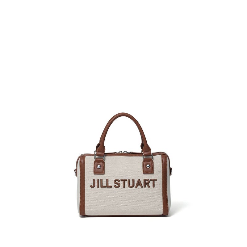 JILL STUART パネル 2WAYボストン キャメル
