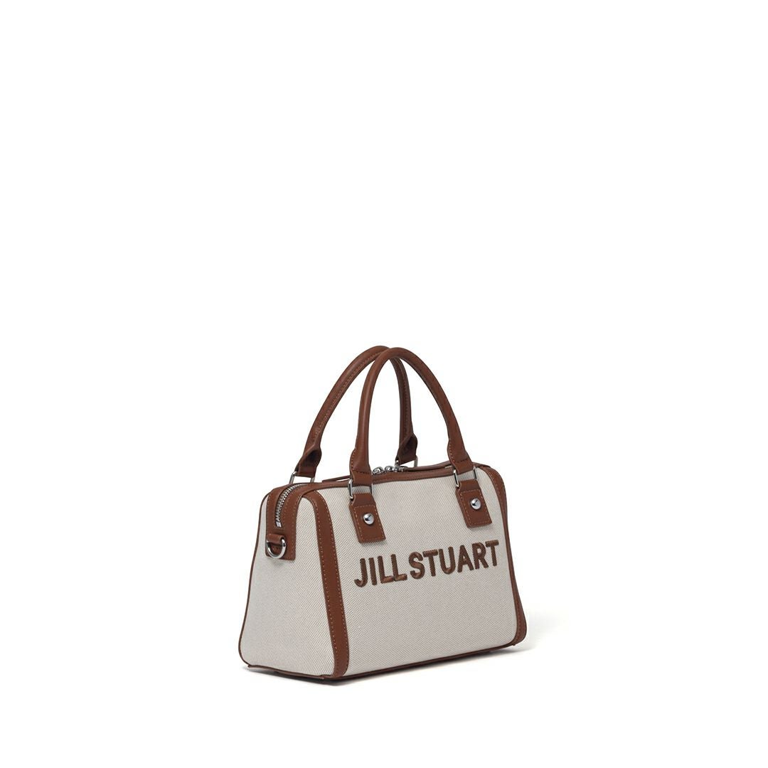 JILL STUART パネル 2WAYボストン キャメル