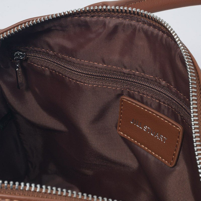 JILL STUART パネル 2WAYボストン キャメル