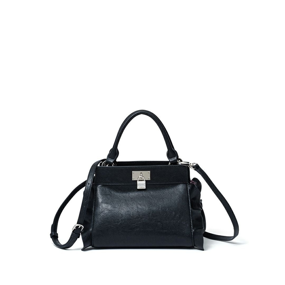 JILL STUART ラッフル 2WAYハンド ブラック