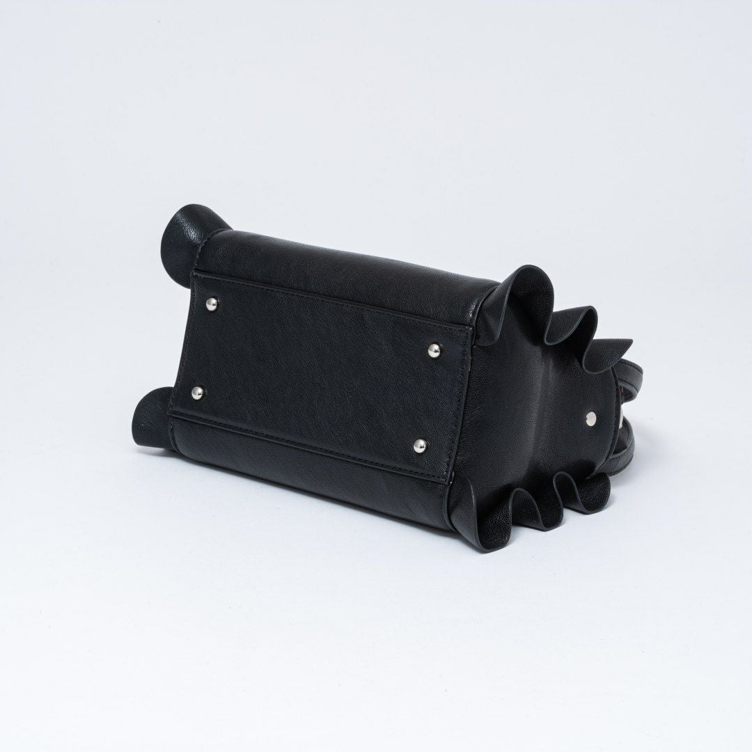 JILL STUART ラッフル 2WAYショルダー ブラック