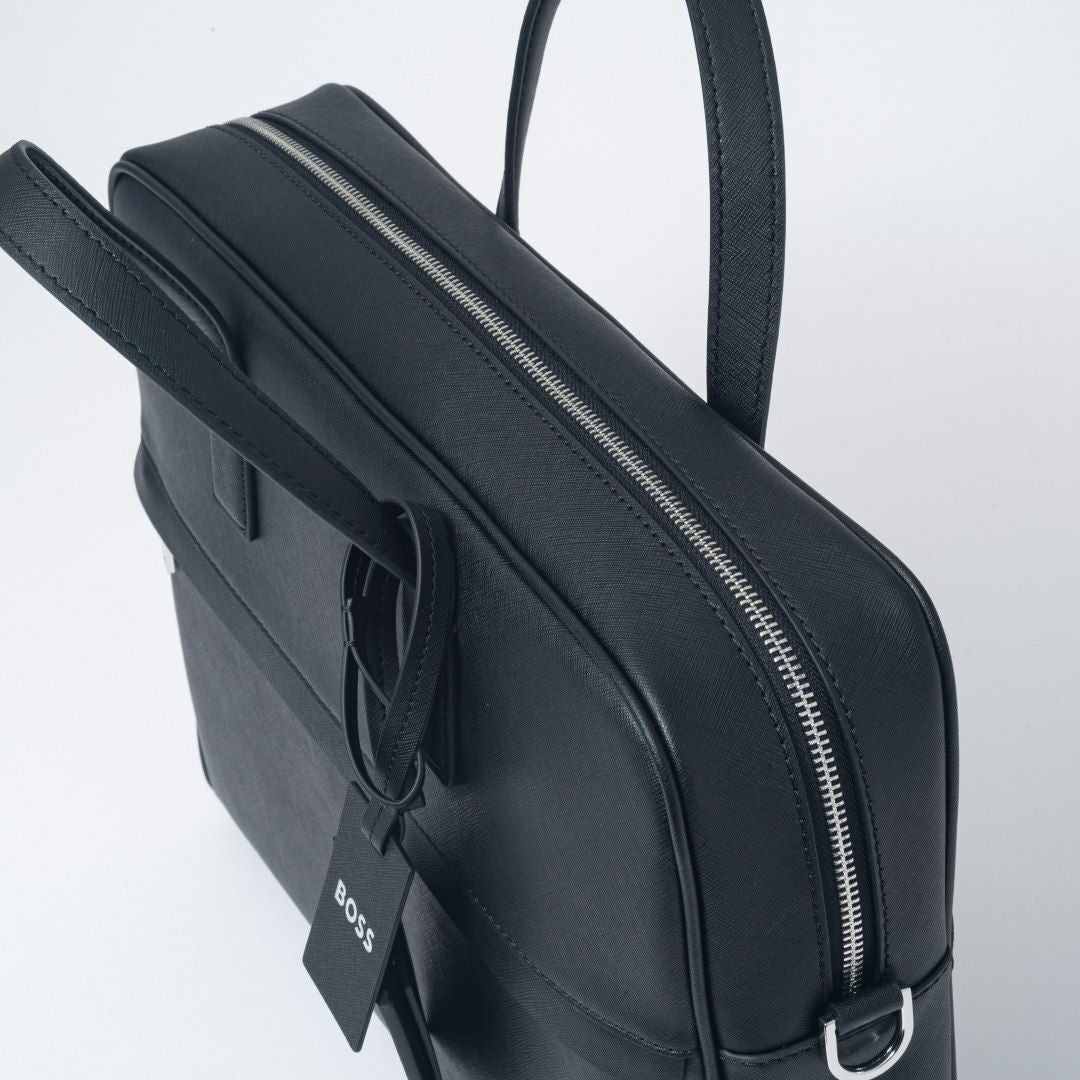 BOSS Zair ブリーフケース【HBMH5ZV1】 ブラック