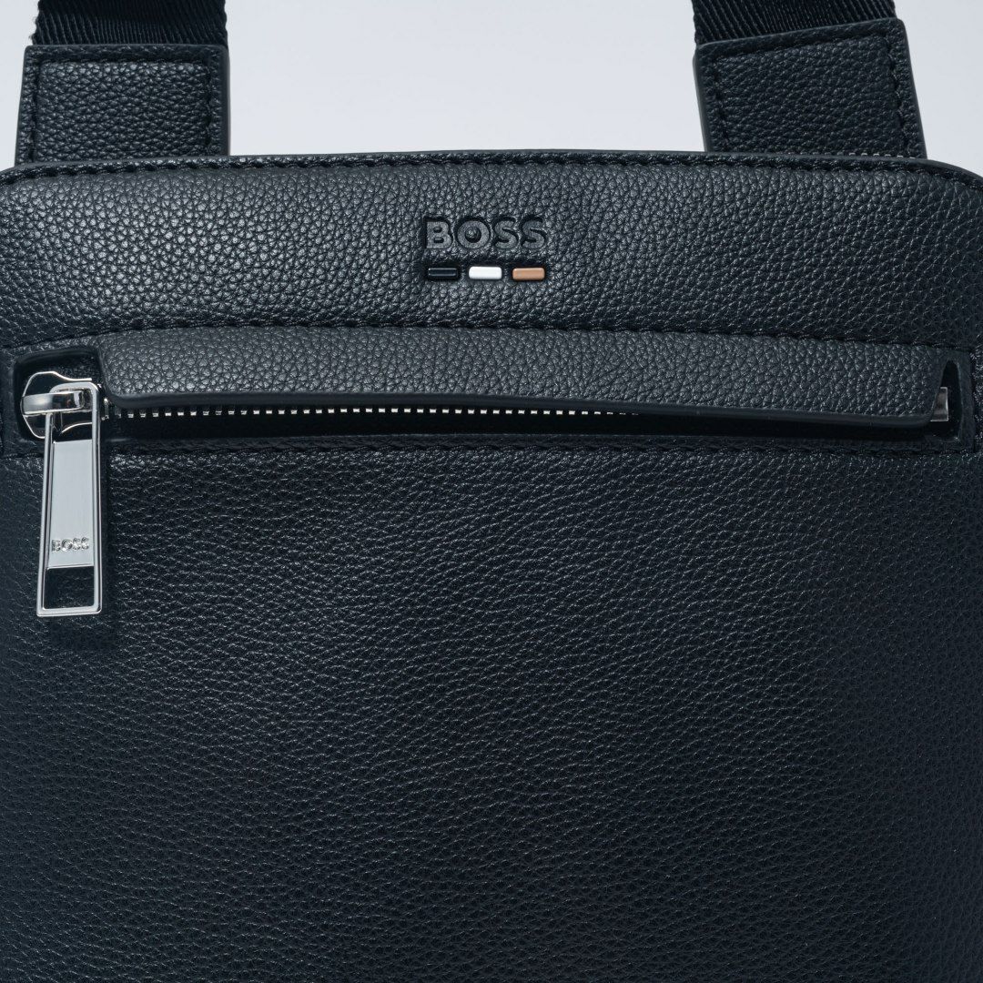 BOSS Ray_S zip env N. ショルダーバッグ【HBMH5YS1】 ブラック