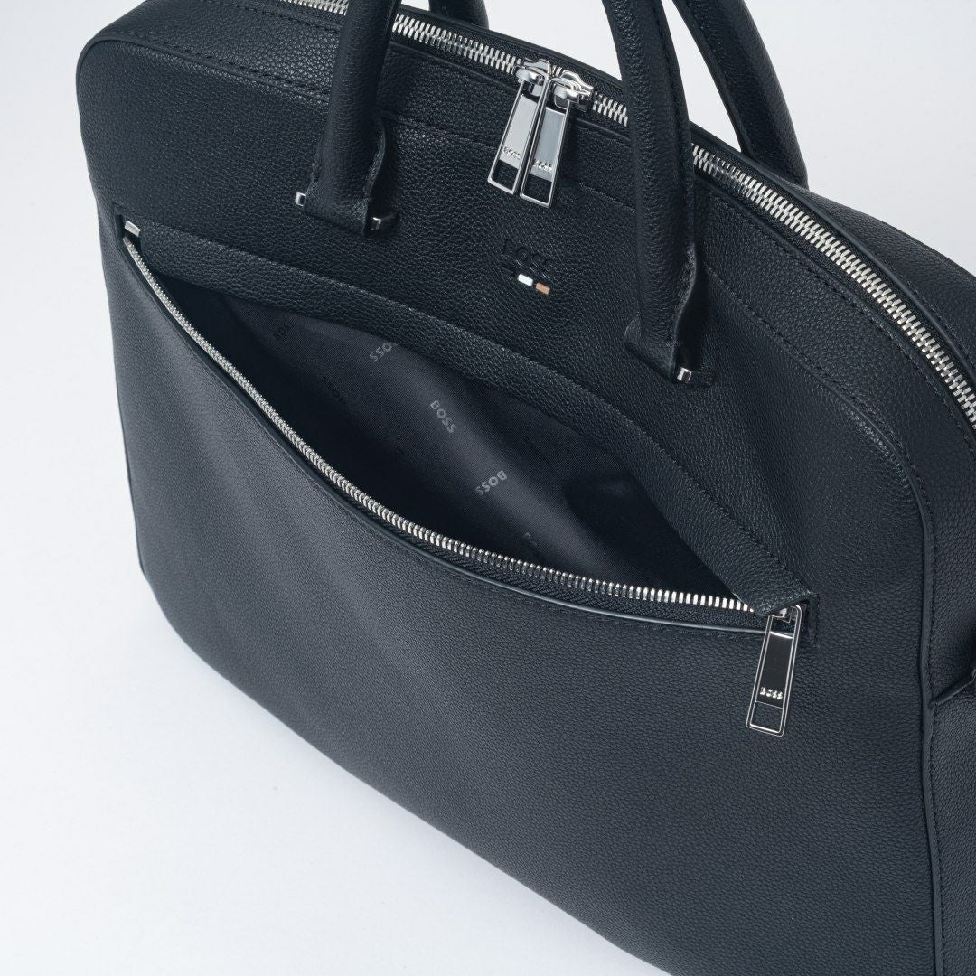 BOSS Ray_S doc case N.ブリーフケース【HBMH5YV1】 ブラック