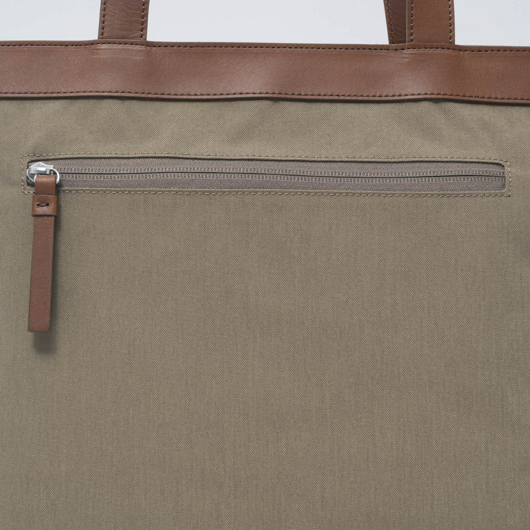 MARGARET HOWELL idea リリック トート ダークベージュ