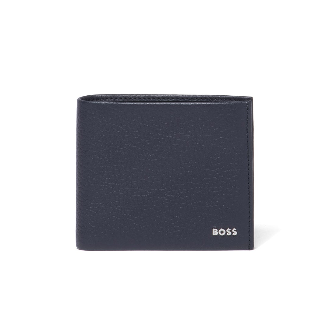 BOSS New Crosstown 折り財布【HBMW5YS2】 ネイビー