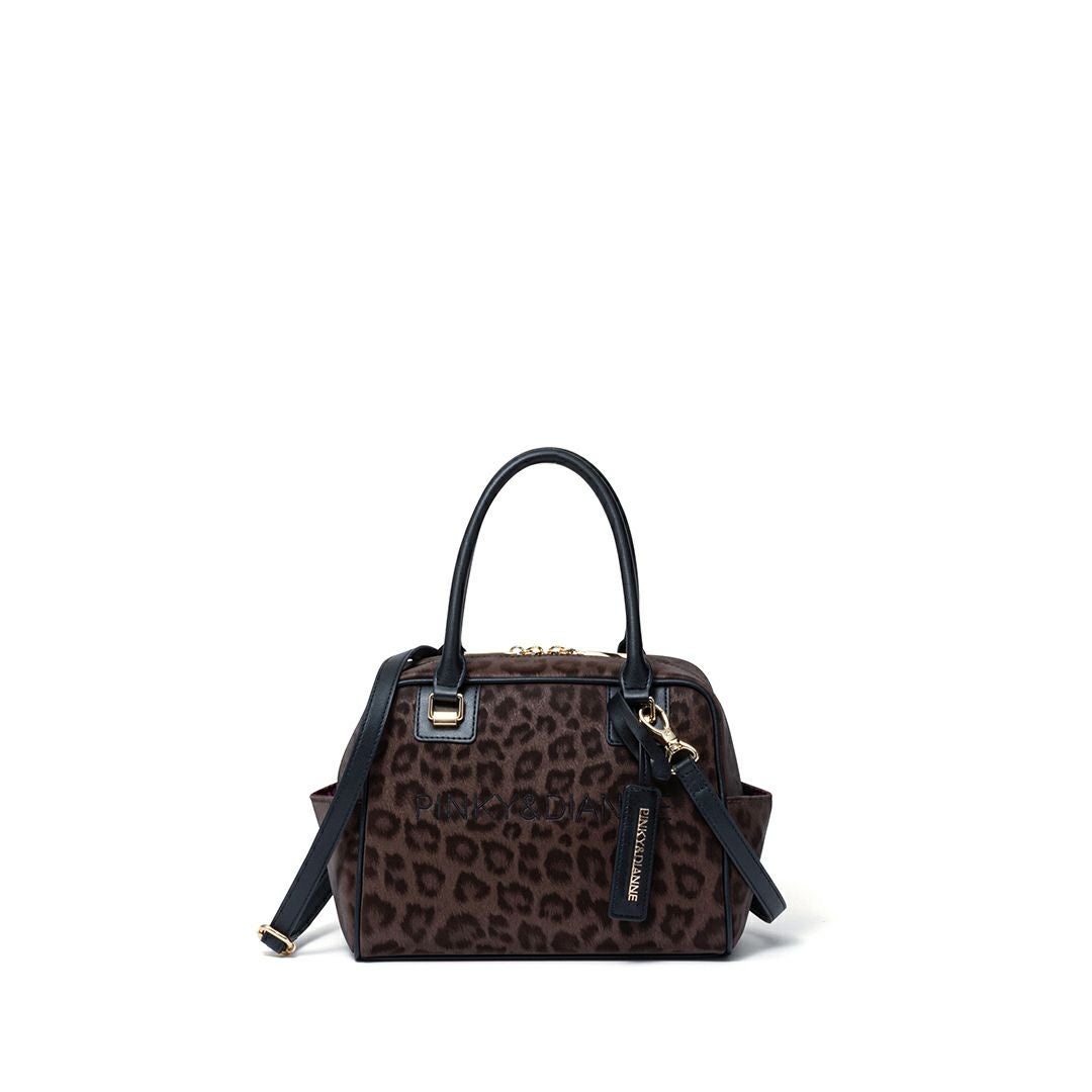 PINKY&DIANNE ソフトレオパード 2WAYボストン 商品｜THE BAGMANIA