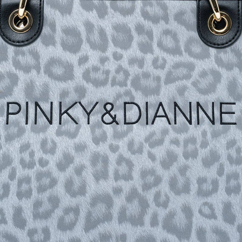 PINKY&DIANNE ソフトレオパード トート グレー