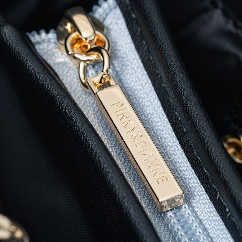 PINKY&DIANNE ソフトレオパード トート グレー