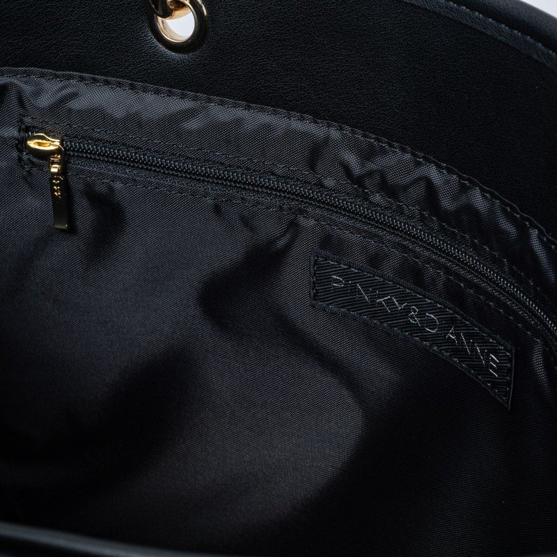 PINKY&DIANNE ソフトレオパード トート グレー