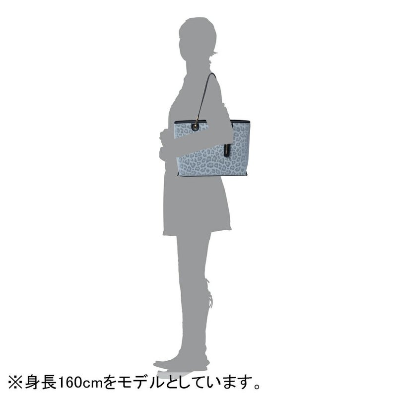 PINKY&DIANNE ソフトレオパード トート